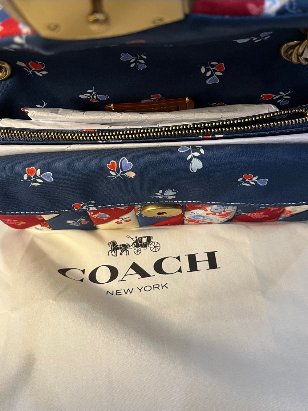 Coach Americana quilted tabby limited edition NWT grandmacore - Picture 11 of 15